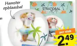 Albert Heijn AH Hamster opblaasbal aanbieding