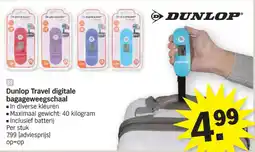 Albert Heijn Dunlop Travel digitale bagageweegschaal aanbieding