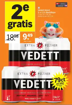 Albert Heijn Vedett blond aanbieding