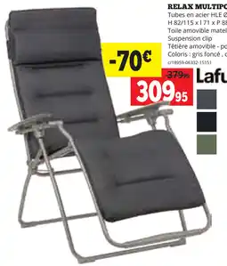 Dema Relax multiposition aanbieding