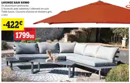Dema Lounge san remo aanbieding