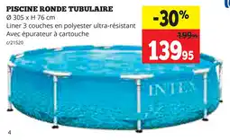 Dema Piscine ronde tubulaire aanbieding