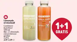 Delhaize Limonade of mocktail aanbieding