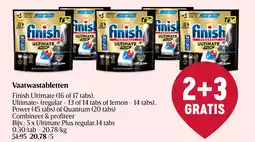 Delhaize Vaatwastabletten aanbieding