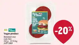 Delhaize Vegan product aanbieding