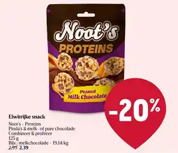 Delhaize Eiwitrijke snack aanbieding