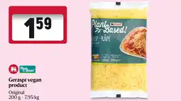 Delhaize Geraspt vegan product aanbieding