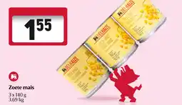 Delhaize Zoete mais aanbieding