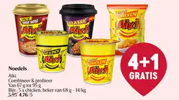 Delhaize Noedels aanbieding