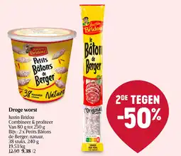 Delhaize Droge worst aanbieding