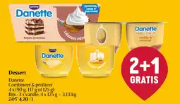 Delhaize Dessert aanbieding