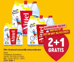 Delhaize Niet-bruisend natuurlijk mineraalwater aanbieding