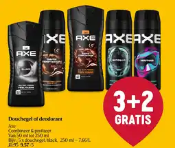 Delhaize Douchegel of deodorant aanbieding