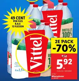 Lidl Mineraalwater aanbieding
