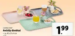 Lidl Antislip dienblad aanbieding