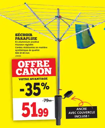 Dema Séchoir parapluie aanbieding