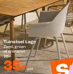 Kwantum Tuinstoel Lago aanbieding