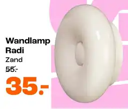 Kwantum Wandlamp Radi aanbieding