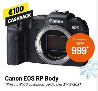 Kamera Express Canon EOS RP Body aanbieding