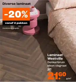 Kwantum Laminaat Westville aanbieding