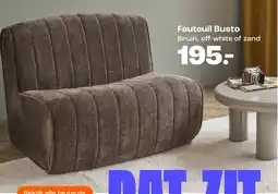 Kwantum Fauteuil Busto aanbieding