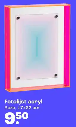Kwantum Fotolijst acryl aanbieding