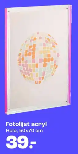 Kwantum Fotolijst acryl aanbieding