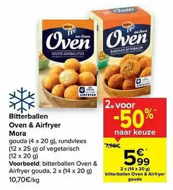 Carrefour Market Bitterballen oven + airfryer gouda aanbieding
