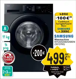 Cora Samsung Wasmachine W1UDG5B25ABEN aanbieding