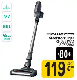 Cora Fошепта Steelstofzuiger RH6821WO aanbieding