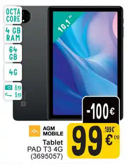 Cora Tablet PAD T3 4G aanbieding