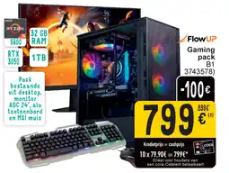 Cora FlowUP Gaming pack B1 aanbieding