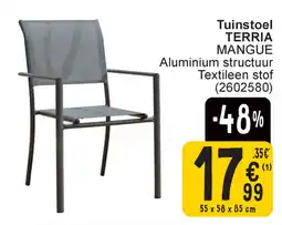 Cora Tuinstoel terria aanbieding