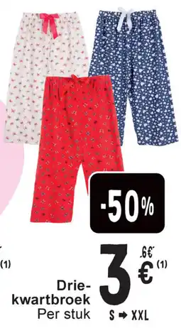 Cora Driekwartbroek aanbieding