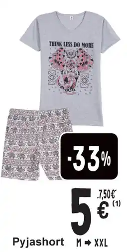 Cora Pyjashort aanbieding
