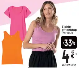 Cora T-shirt of tanktop aanbieding