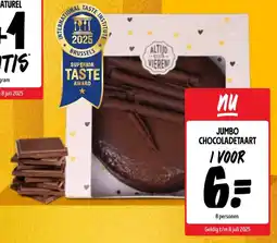 Jumbo Jumbo chocoladetaart aanbieding