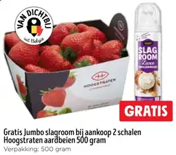 Jumbo Gratis Jumbo slagroom bij aankoop aanbieding