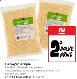 Jumbo Jumbo goudse raspen aanbieding