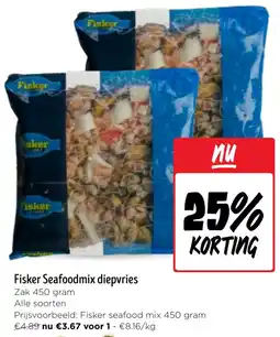 Jumbo Fisker Seafoodmix diepvries aanbieding