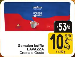Cora Gemalen koffie Lavazza aanbieding