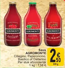 Cora Saus agromonte aanbieding