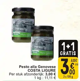Cora Pesto alla genovese costa ligure aanbieding