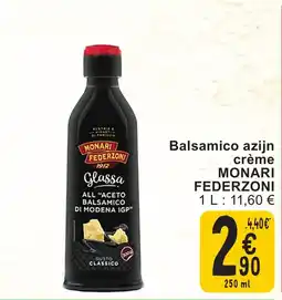 Cora Balsamico azijn crème monari federzoni aanbieding