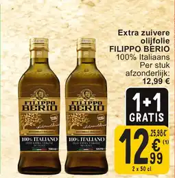 Cora Extra zuivere olijfolie filippo berio aanbieding