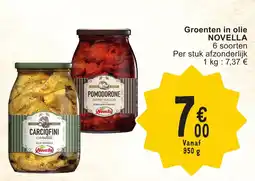 Cora Groenten in olie novella aanbieding