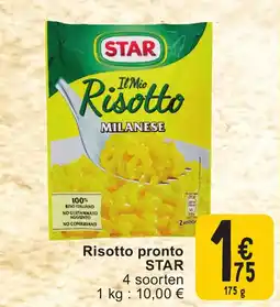 Cora Risotto pronto star aanbieding
