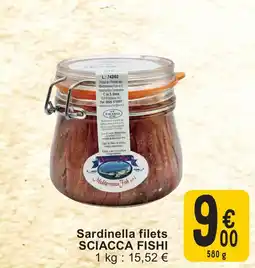 Cora Sardinella filets sciacca fishi aanbieding
