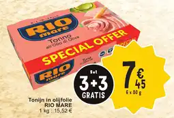Cora Tonijn in olijfolie rio mare aanbieding