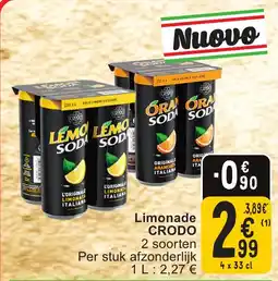 Cora Limonade crodo aanbieding